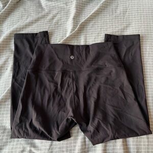Black Lululemon 20inch Leggings